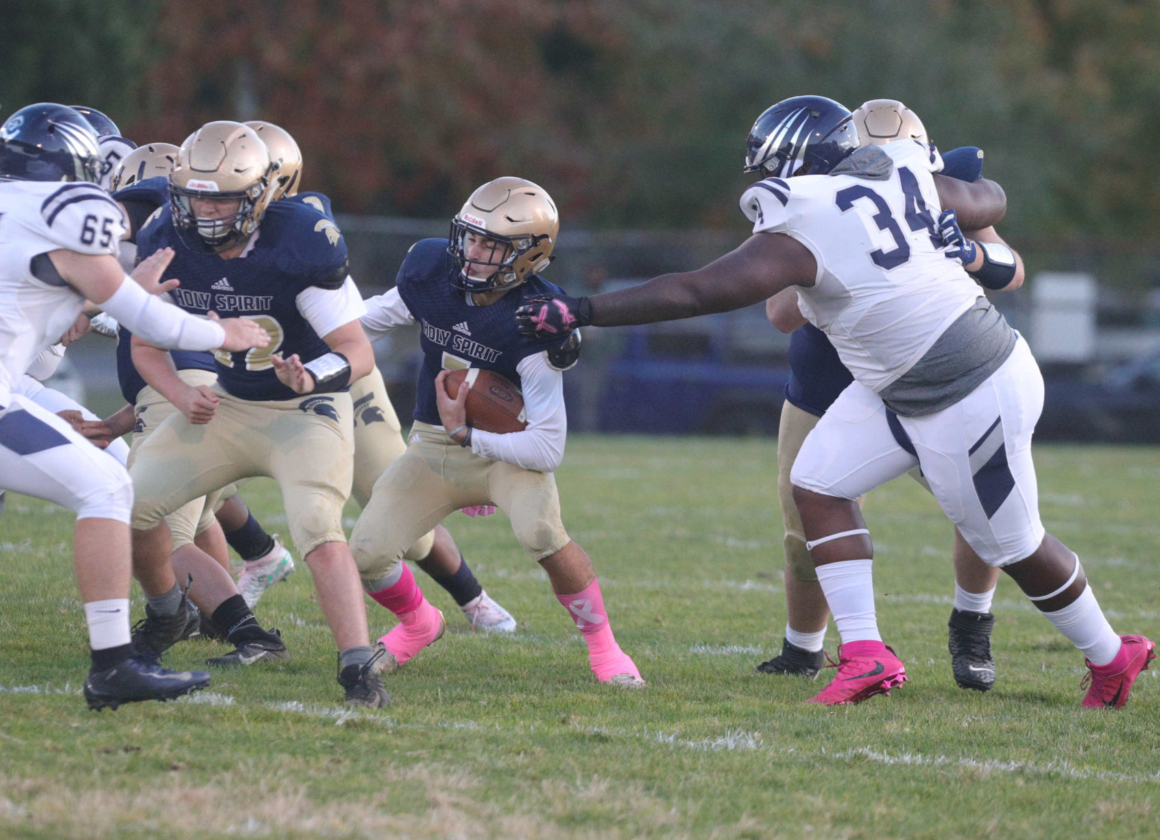 St. Augustine Prep vs Holy Spirit football game